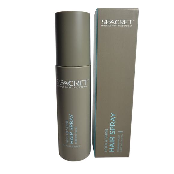 Seacret Other - Seacret Hair Spray Hold & Shine Finishing touch 3.4 floz NEW